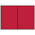 Briefkarte Paperado, A6hd, 220g/m², planliegend, rot RÖSSLER 16407036 RÖSSLER 16407036  105x148mm gerippt