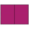Briefkarte Paperado, A6hd, 220g/m², planliegend, amarena RÖSSLER 16407046 RÖSSLER 16407046 105x148mm gerippt