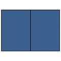 Briefkarte Paperado, A6hd, 220g/m², planliegend, jeans RÖSSLER 16407090 RÖSSLER 16407090  105x148mm gerippt