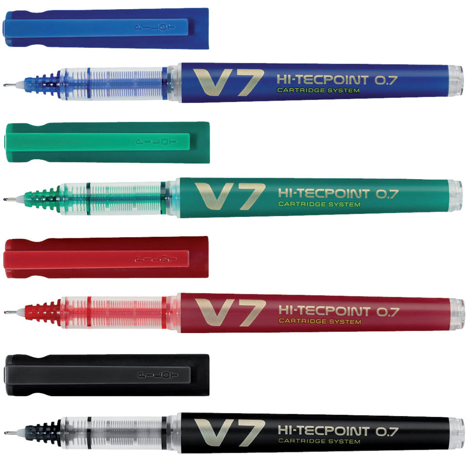 Tintenroller Hi-Tecpoint V7 Cartridge System, 0,4mm, blau PILOT BXC-V7-L-BG 238703 PILOT BXC-V7-L-BG 2238703