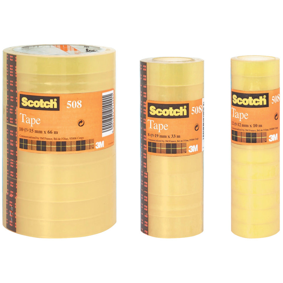 Klebefilm transparent 508, PP, 15 mm x 10 m, 10 Rollen SCOTCH 5081510 SCOTCH 5081510  10RL