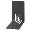Buchstützen aus Metall, schmal, 85 x 140 x 140 mm, schwarz, 2 Stück MAUL 35010 90 MAUL 35010 90 Metall