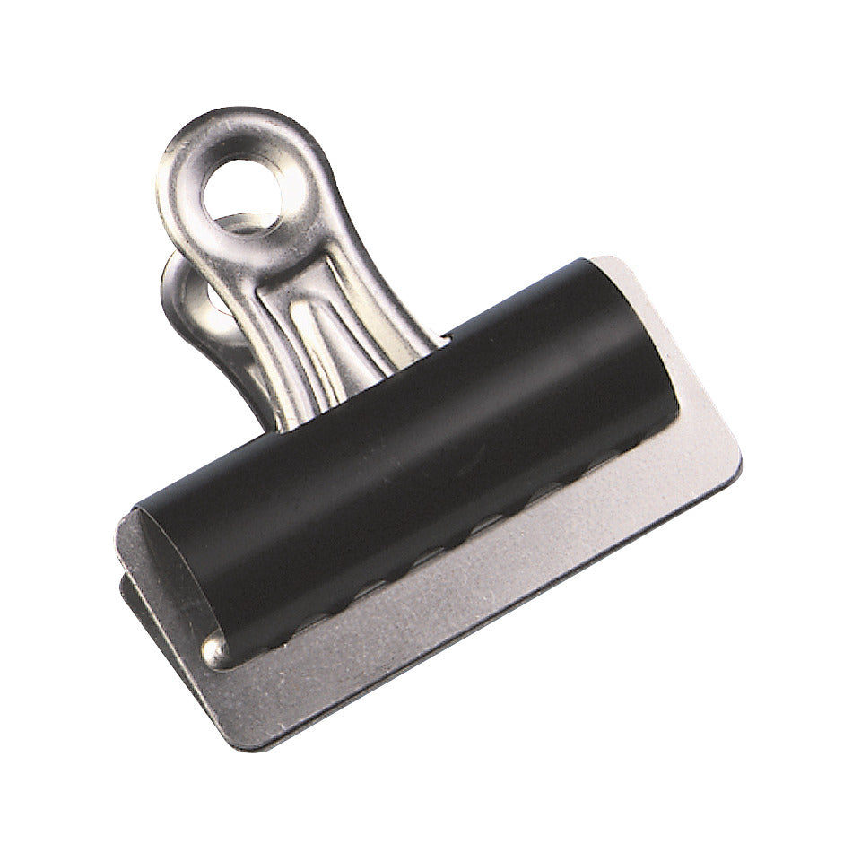 Briefklemmer Foldback, 51mm, 10 Stück, schwarz Q-CONNECT KF01289