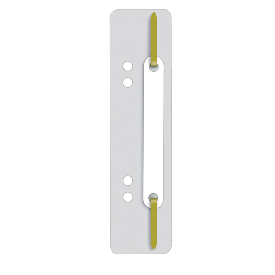 Heftstreifen mit Plastikdeckleiste, 34 x 150 mm, PP, 25 Stück, grau Q-CONNECT 2012500910 Q-CONNECT 2012500910 Plastikdeckleiste
