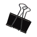 Briefklemmer Foldback, 32mm, 10 Stück, schwarz Q-CONNECT KF01284