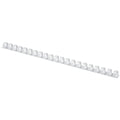 Spiralbinderücken, 10mm, 21 Ringe, 100 Stück, weiß Q-CONNECT KF24021 Q-CONNECT KF24021 100ST