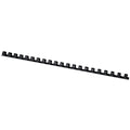 Spiralbinderücken, 10mm, 21 Ringe, 100 Stück, schwarz Q-CONNECT KF24020 Q-CONNECT KF24020 100ST