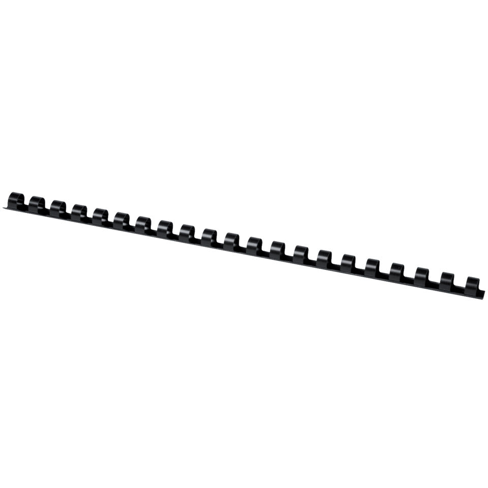 Spiralbinderücken, 10mm, 21 Ringe, 100 Stück, schwarz Q-CONNECT KF24020 Q-CONNECT KF24020 100ST
