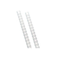 Spiralbinderücken, Ø12mm, 21 Ringe, 100 Stück, weiß Q-CONNECT KF24023 Q-CONNECT KF24023 100ST