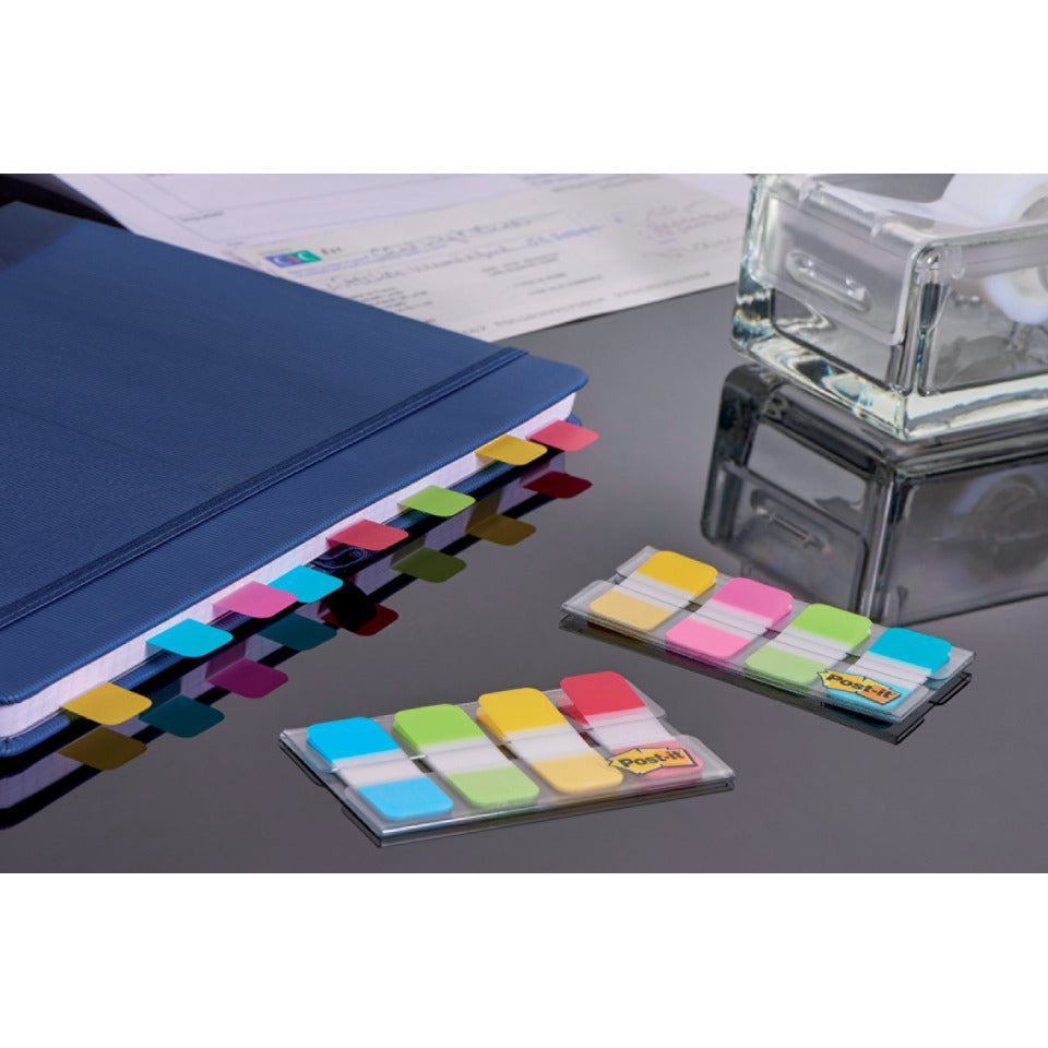 Haftstreifen Index Strong, 16 x 38 mm, 4x10 Blatt, sortiert POST-IT 676-AYPV