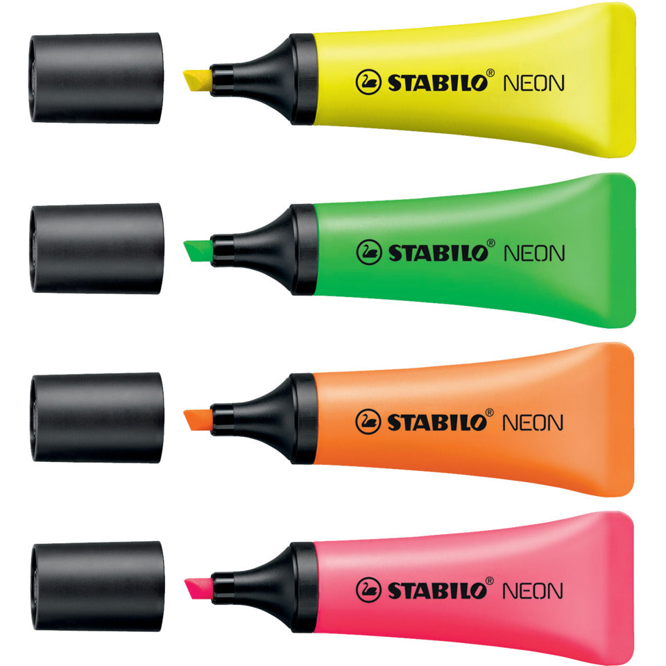 Textmarker Neon, 2-5mm, gelb STABILO 72/24