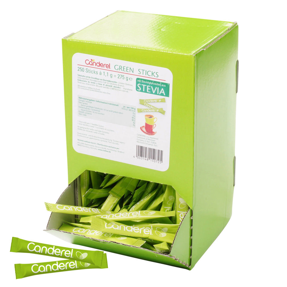 Süßstoff Stevia, 1,1g, 250 Stück CANDEREL 60115072 CANDEREL 60115072 1,1g