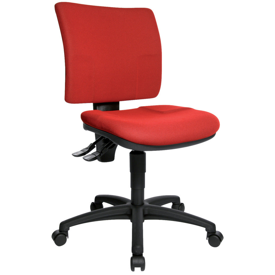 Bürodrehstuhl U50 rot   ohne Armlehnen TOPSTAR 8070 BC1 TOPSTAR 8070 BC1  ohne Armlehnen