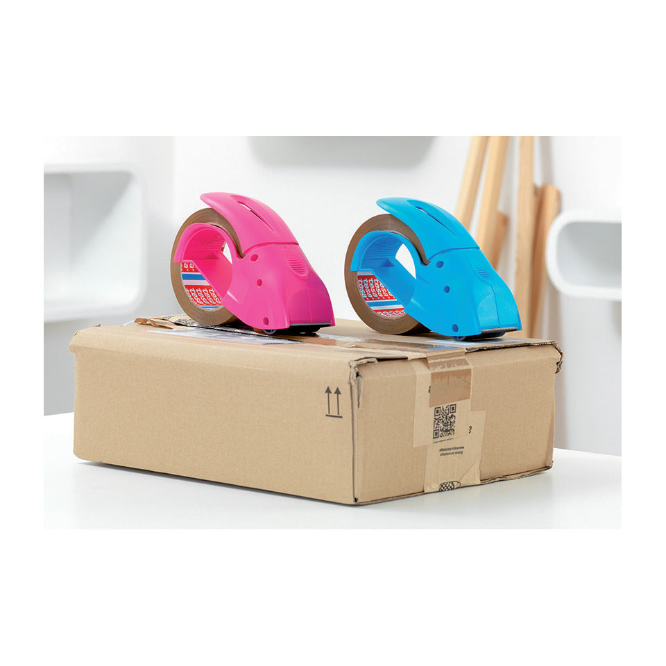 Packband-Handabroller Pack' n' Go+1 Rolle, pink TESA 51113-00000-00