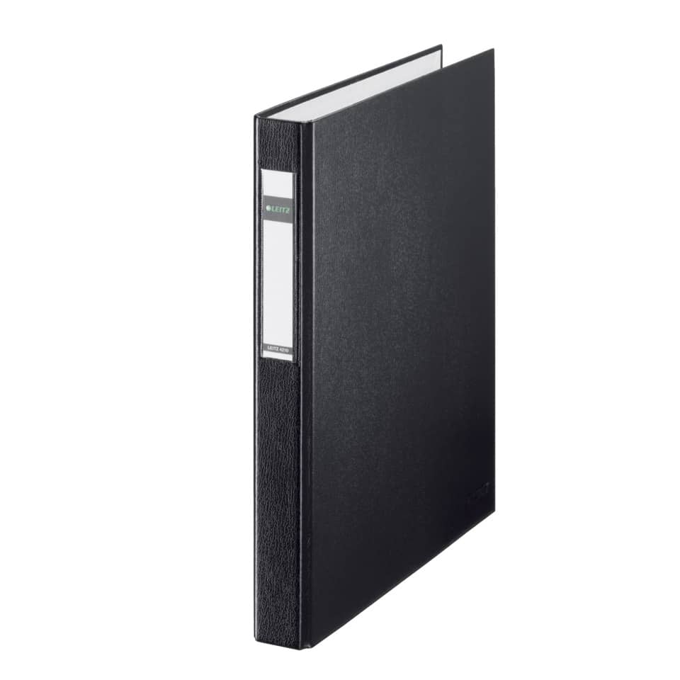 Ringbuch Standard, A4, PP, 2 Ringe, 25 mm, schwarz LEITZ 4210-00-95 LEITZ 4210-00-95  25mm 2Ringe