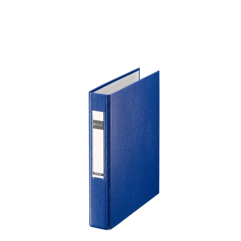 Ringbuch, A5, PP, 2 Ringe, 25 mm, blau LEITZ 4213-00-35 LEITZ 42130035  25mm  2Ringe