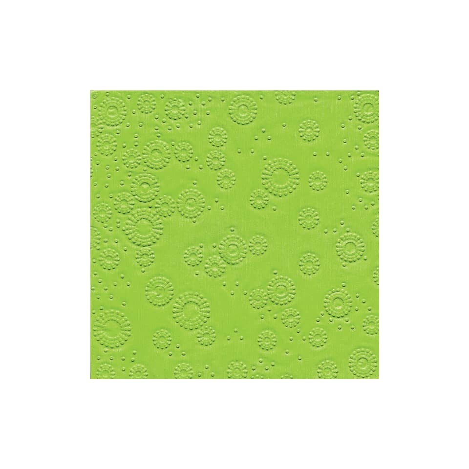 Zelltuch-Serviette, 33 x 33 cm, 3-lagig, 16 Stück, kiwi PAPER+DESIGN 24013 PAPER+DESIGN 24013 33 cm