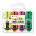 Textmarker 7 mini, 1-3mm, 4 Stück, sortiert EDDING 4-7-4 EDDING 4-7-4 mini 4ST