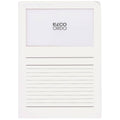 Sichtmappe Ordo classico A4 weiß, liniert, Fenster 180 x 100 mm, 100 Stück ELCO 29489.10 ELCO 29489.10  Classico Papier