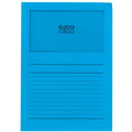 Sichtmappe Ordo classico A4 intensivblau, liniert, Fenster 180 x 100 mm, 100 Stück ELCO 29489.32 ELCO 29489.32  Classico Papier
