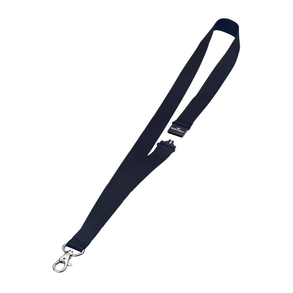 Textilband mit Sicherheitsverschluss, 20mmx44cm, 10 Stück, schwarz DURABLE 8137 01 DURABLE 8137 01 20mm-44cm