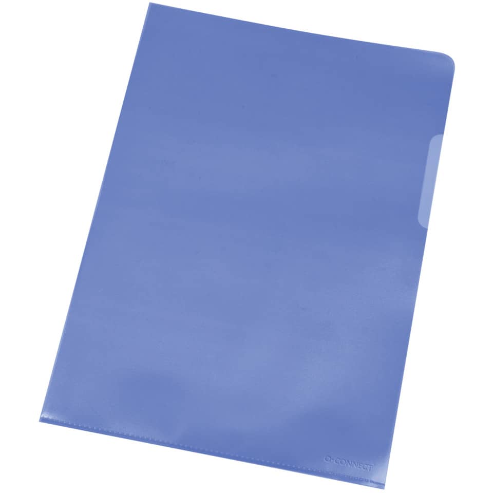 Sichthülle, A4, 10 Stück, blau Q-CONNECT KF01643 Q-CONNECT KF01643 100810644 0,12mm