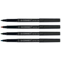 Overheadstift, M, permanent, 4 Stück, sortiert Q-CONNECT KF01198 Q-CONNECT KF01198 M Permanent