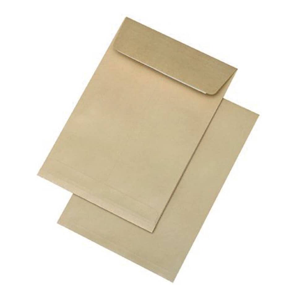 Versandtasche, B5, 110g/m², Haftklebend, 250 Stück, braun MAILMEDIA 30007434 MAILMEDIA 30007434 250ST m.Falte 20mm