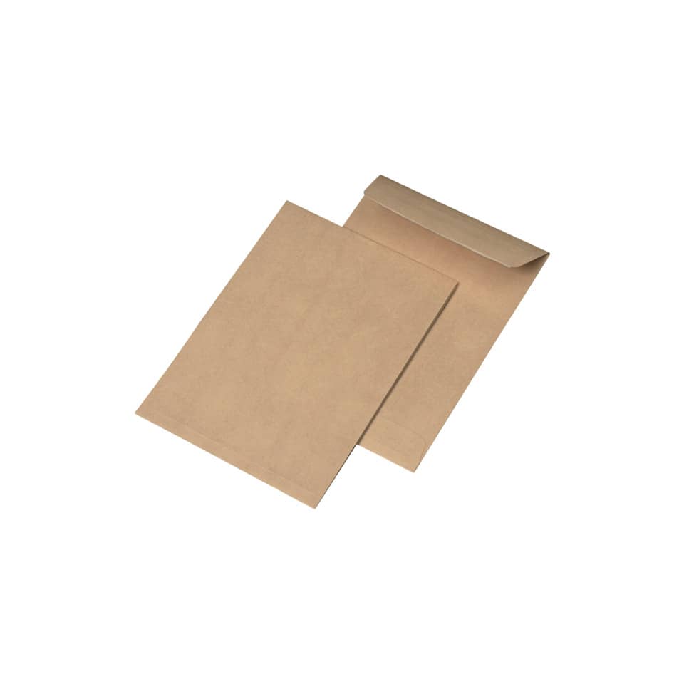 Versandtasche, C5, 110g/m², Haftklebend, 250 Stück, braun MAILMEDIA 30007433 MAILMEDIA 30007433 250ST m.Falte 20mm