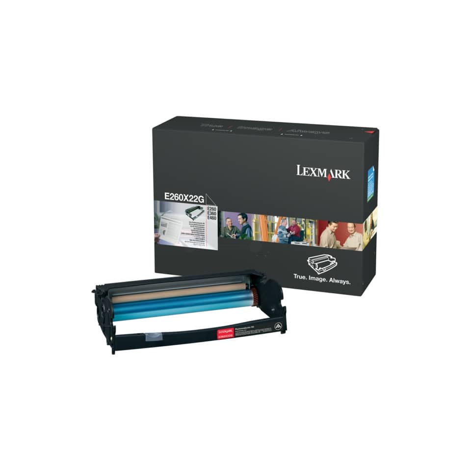 Trommeleinheit, 30.000 Seiten, schwarz LEXMARK E260X22G