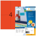 Etiketten permanent, 105 x 148 mm, 400 Stück, rot HERMA 4397 HERMA 4397 SuperPrint