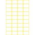 Vielzwecketiketten, 18x12mm, 216 Stück, weiß AVERY ZWECKFORM 3042