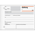 Quittung mit MwSt.-Nachweis, A6 quer, 50 Blatt SIGEL QU619