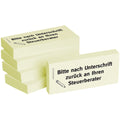 Haftnotiz Unterschrift Steuerberater, 75x35mm, 5x100 Blatt BIZSTIX 1301010112 1301010112 75x35mm  5Bk
