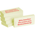 Haftnotiz Bankverbindung, 75x35mm, 5x100 Blatt BIZSTIX 1301010140 1301010140 75x35mm  5Bk