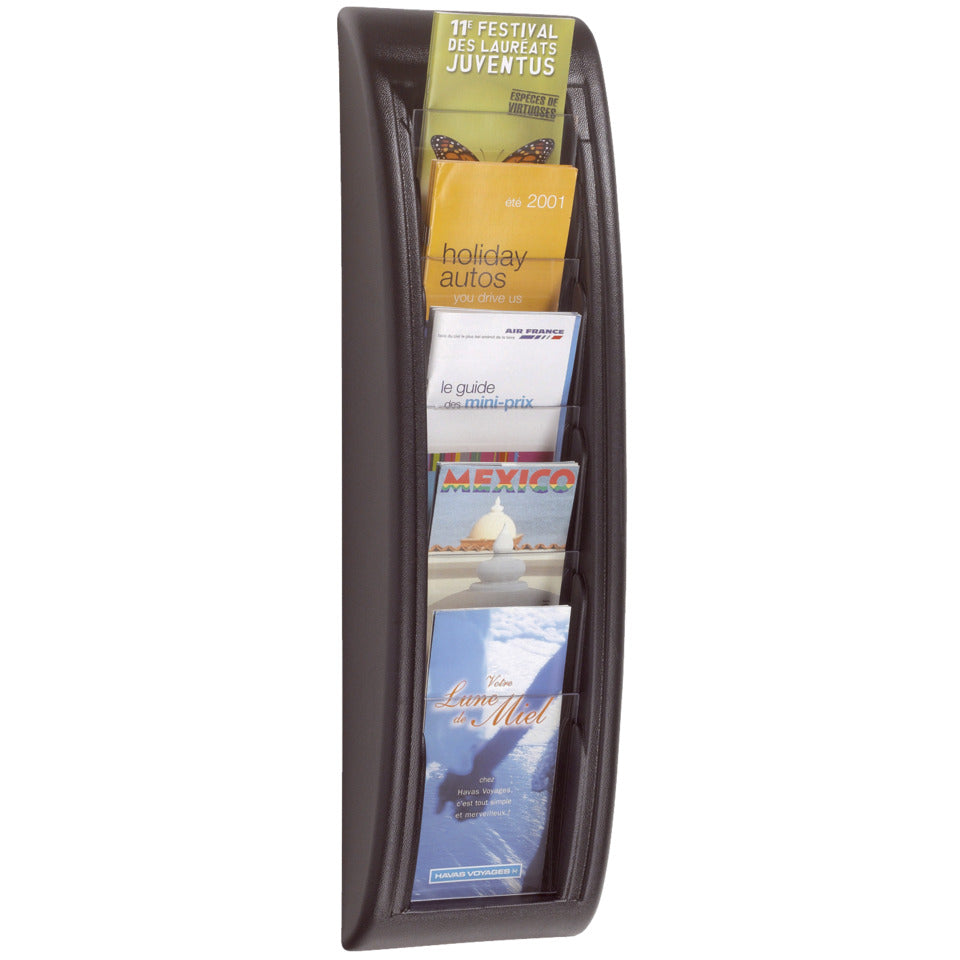 Wand-Prospekthalter Quick fit 1/3, A4, schwarz PAPERFLOW 4062.01 PAPERFLOW 4062.01 QuickBlick