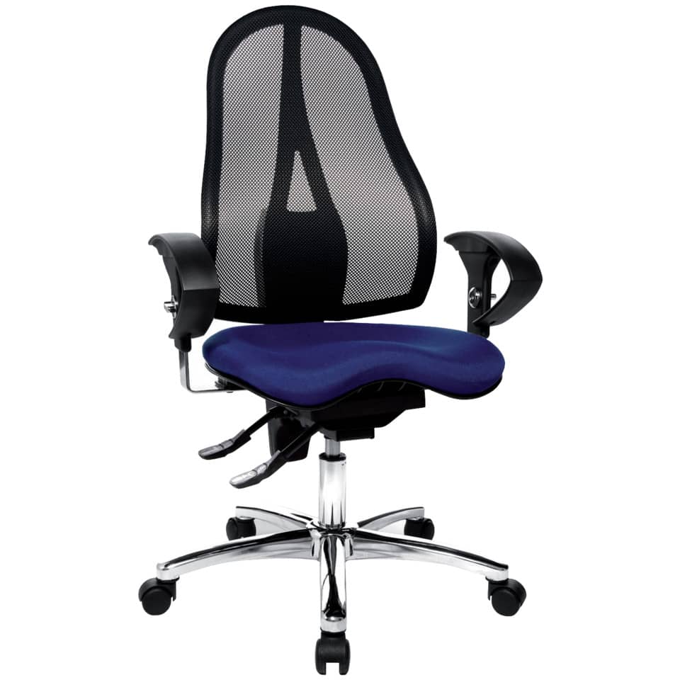 Drehstuhl Sitness 15 royalblau   mit Armlehnen TOPSTAR ST19U G26 TOPSTAR ST19U G26 mit Armlehnen