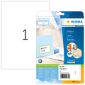 Etiketten Premium permanent, 297x210mm, 25 Stück, weiß HERMA 5065 HERMA 5065 Premium 25 St. permanent