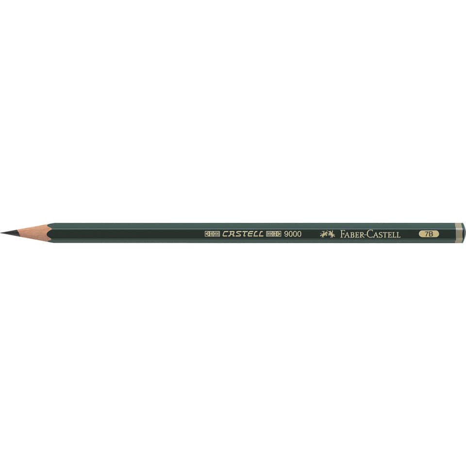 Bleistift Castell® 9000, 7B FABER CASTELL 119007