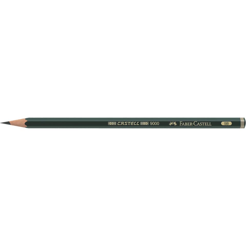 Bleistift Castell® 9000, 5B FABER CASTELL 119005