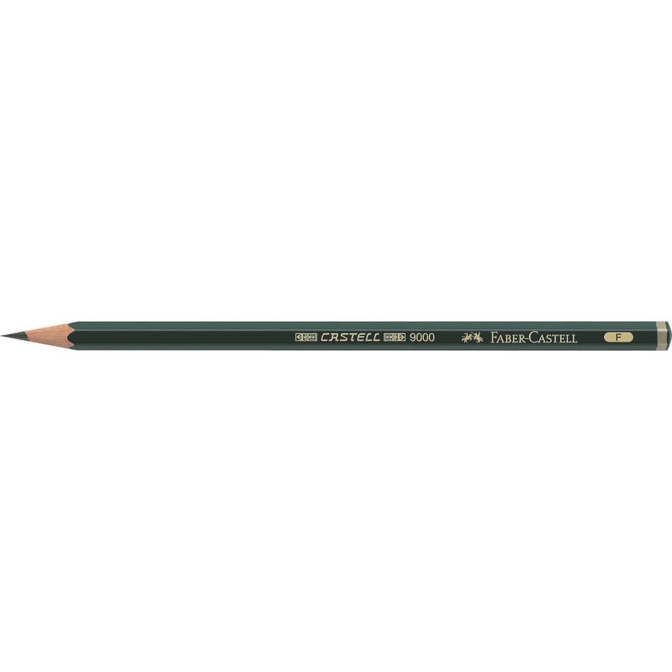 Bleistift Castell® 9000, F FABER CASTELL 119010