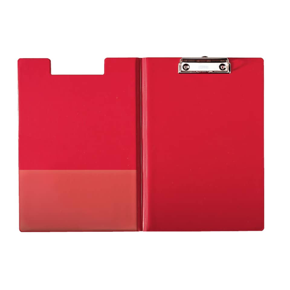 Klemmmappe, A4, rot LEITZ 3960-00-25 LEITZ 3960-00-25 m.Deckel