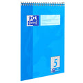 Spiralblock, A5, 40 Blatt, Lin.5, kariert, hellblau OXFORD 100050388 OXFORD 100050388  5mm kar.
