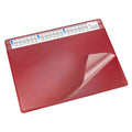 Schreibunterlage Durella Soft, 50x65 cm, austauschbare Vollsichtfolie, rot LÄUFER 47654 LÄUFER 47654 Durella Soft