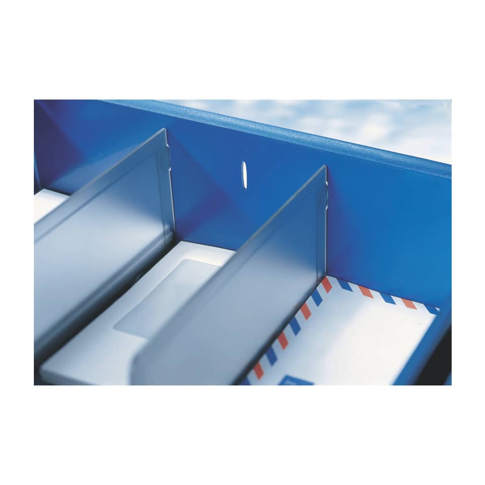 Briefkorb Sorty, A4, Polystyrol, blau LEITZ 5231-00-35 LEITZ 52310035