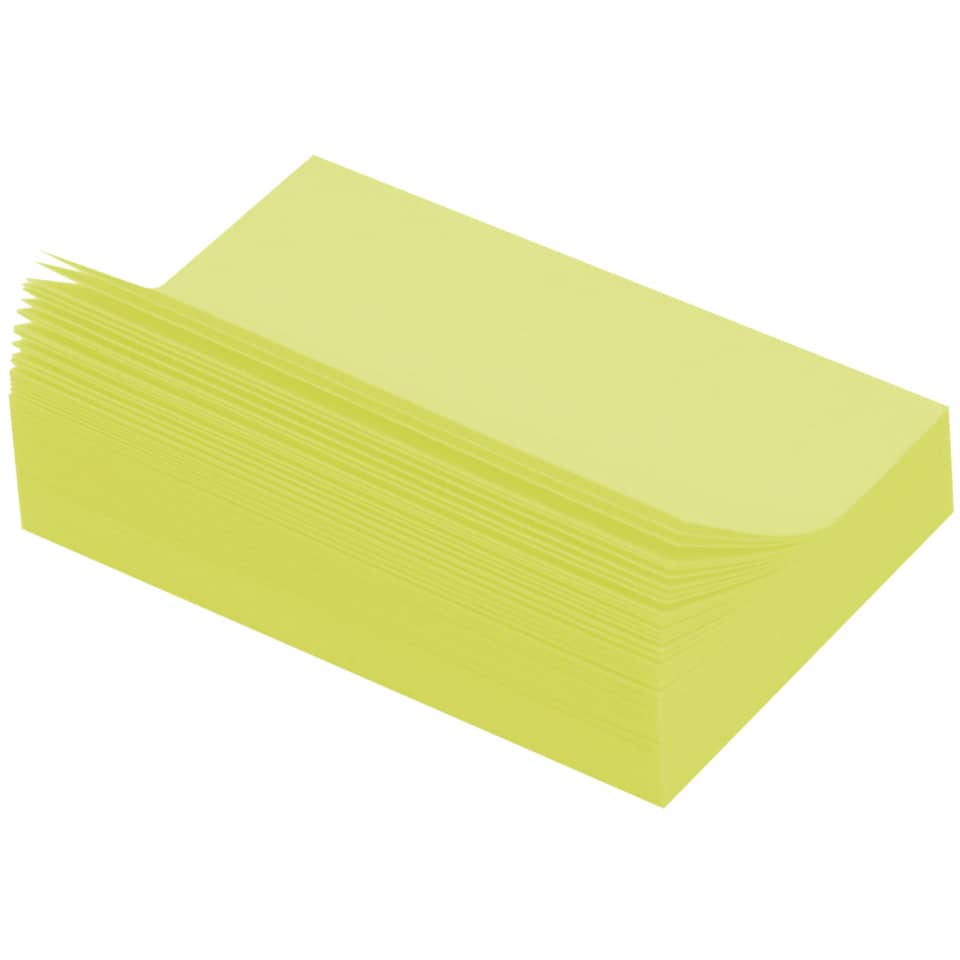 Haftnotizblock, 102 x 76 mm, 100 Blatt, gelb DONAU 7587001-11 DONAU 7587001-11 102x76mm