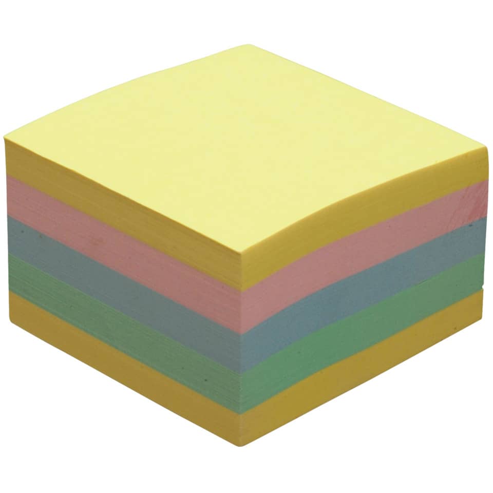 Haftnotizblock, 76 x 76 mm, 450 Blatt, sortiert DONAU 7589001S-99 DONAU 7589001S-99 7589001-11 76x76mm