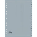 Ordnerregister A-Z, 20-teilig, 22,5x29,7cm, grau DONAU 7730095-13 DONAU 7730095-13 22,5x29,7cm