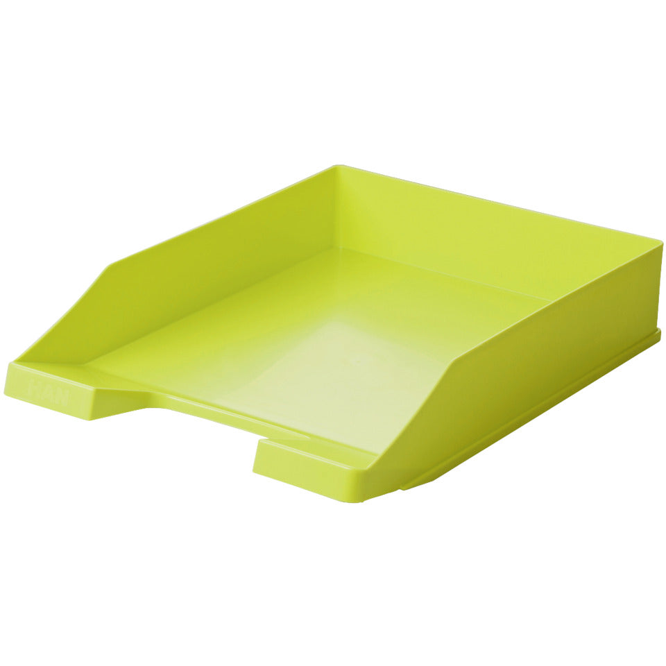 Briefablage KLASSIK, DIN A4/C4, stapelbar, stabil, modern, lemon HAN 1027-X-50D HAN 1027-X-50 Klassik