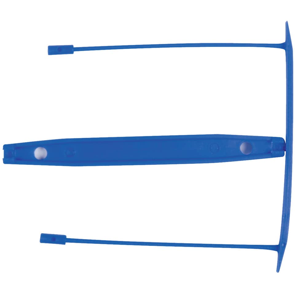 Aktenbinder E-Clip, 8cm, 100 Stück, blau Q-CONNECT KF02282